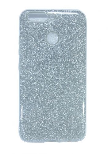 Чехол-накладка для HUAWEI Honor 8 Pro/V9 JZZS Shinny 3в1 TPU серебро - оптовая продажа Чехол-накладка для HUAWEI Honor 8 Pro/V9 JZZS Shinny 3в1 TPU серебро - фото