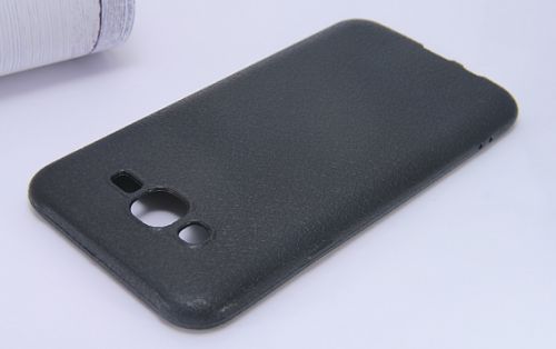 Чехол-накладка для Samsung J701F J7 Neo FASHION LITCHI TPU черный - фото фото 3