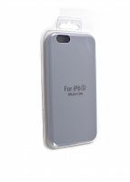 Чехол-накладка для iPhone 6/6S VEGLAS SILICONE CASE сетло-серый (26) - фото