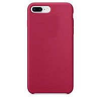 Чехол-накладка для iPhone 7/8 Plus SILICONE CASE малиновый (36) - фото