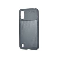 Чехол-накладка для Samsung M015F M01 BECATION BEETLES CARBON TPU ANTISHOCK черный - фото