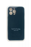 Купить Чехол-накладка для iPhone 13 Pro Max VEGLAS SILICONE CASE NL Защита камеры черный (18) оптом, в розницу в ОРЦ Компаньон