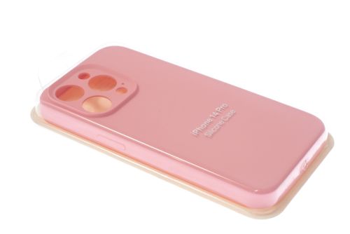 Чехол-накладка для iPhone 14 Pro SILICONE CASE Защита камеры розовый (6) оптом, в розницу Центр Компаньон фото 2