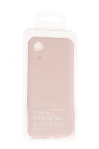 Чехол-накладка для Samsung A032F A03 Core SILICONE CASE NL OP закрытый светло-розовый (18) оптом, в розницу Центр Компаньон фото 4