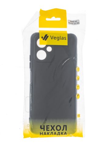 Чехол-накладка для XIAOMI Redmi Note 12 5G VEGLAS Air Matte черный оптом, в розницу Центр Компаньон фото 3