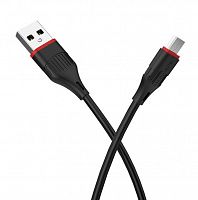 Купить Кабель USB-Micro USB BOROFONE BX17 Enjoy 2.4A 1м черный оптом, в розницу в ОРЦ Компаньон