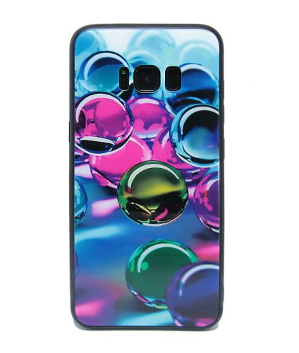 Чехол-накладка для Samsung G955 S8Plus LOVELY GLASS TPU шары коробка оптом, в розницу Центр Компаньон