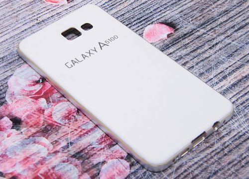 Защитная бампер-панель для Samsung A510F A5 2016 ФАСКА белый - фото