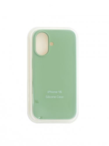 Чехол-накладка для iPhone 16 SILICONE CASE закрытый оливковый (1) оптом, в розницу Центр Компаньон