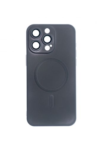 Чехол-накладка для iPhone 15 Pro Max VEGLAS Lens Magnetic серый - фото