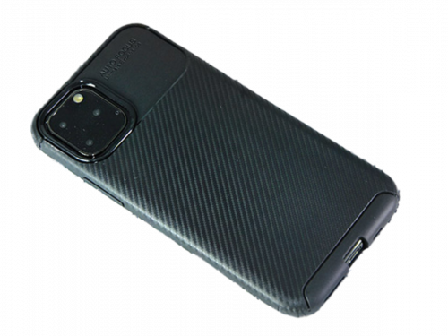 Чехол-накладка для iPhone 11 Pro BECATION BEETLES CARBON TPU ANTISHOCK черный - фото фото 2