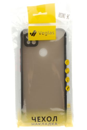 Чехол-накладка для XIAOMI Redmi 9C VEGLAS Fog черный оптом, в розницу Центр Компаньон фото 3