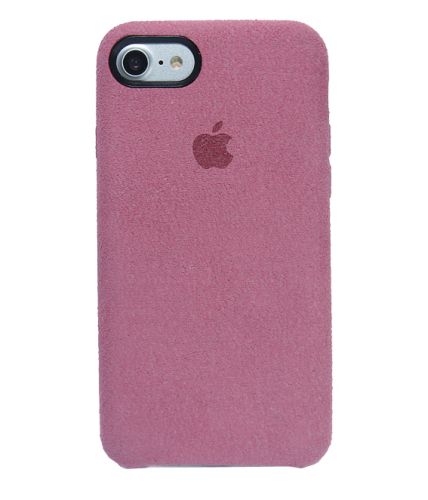 Чехол-накладка для iPhone 7/8/SE ALCANTARA CASE розовый оптом, в розницу Центр Компаньон фото 3