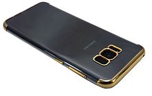 Купить Чехол-накладка для Samsung G955H S8 Plus ELECTROPLATED TPU золото оптом, в розницу в ОРЦ Компаньон