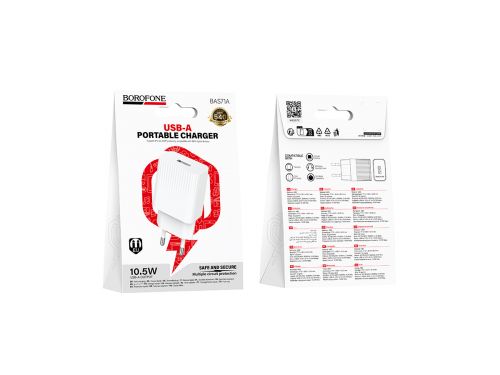 СЗУ USB BOROFONE BAS71A Potential 2.4A белый - оптовая продажа фото 6 СЗУ USB BOROFONE BAS71A Potential 2.4A белый - фото фото 6