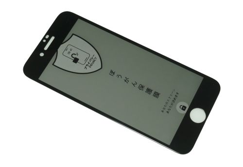 Защитное стекло для iPhone 7/8/SE FULL GLUE АНТИШПИОН коробка черный оптом, в розницу Центр Компаньон фото 3