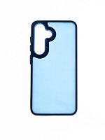 Чехол-накладка для Samsung S921B S24 VEGLAS Fog Glow темно-синий - фото