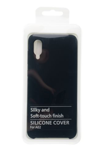 Чехол-накладка для Samsung A022G A02 SILICONE CASE NL OP черный (3) оптом, в розницу Центр Компаньон фото 4