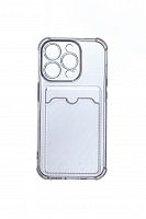Чехол-накладка для iPhone 15 Pro VEGLAS Air Pocket прозрачный - фото