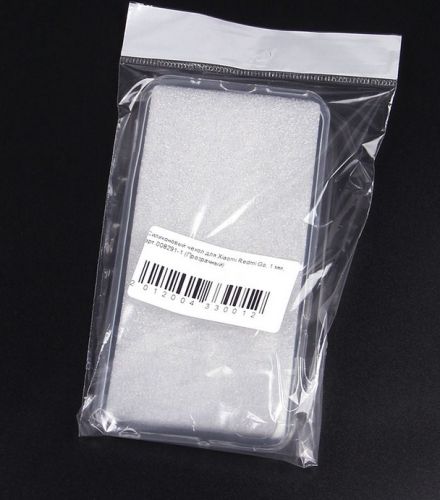 Чехол-накладка для XIAOMI Redmi Go FASHION TPU 1мм 008291-1 прозрачный оптом, в розницу Центр Компаньон фото 3