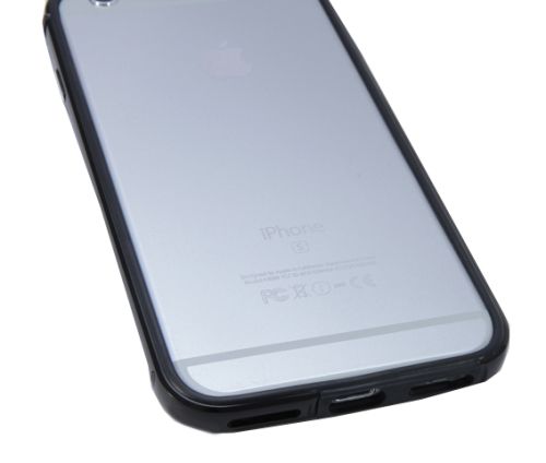 Бампер для iPhone7 (4.7) Metal+TPU черный оптом, в розницу Центр Компаньон фото 4