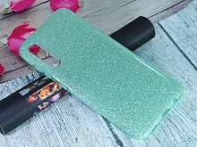Чехол-накладка для Samsung A505F A50 JZZS Shinny 3в1 TPU зеленая - фото