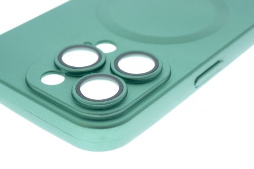 Чехол-накладка для iPhone 15 Pro VEGLAS Lens Magnetic зеленый оптом, в розницу Центр Компаньон фото 3