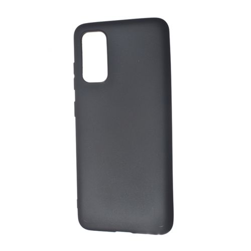 Чехол-накладка для Samsung G980F S20 FASHION TPU матовый чер - фото