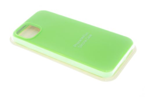 Чехол-накладка для iPhone 14 Plus VEGLAS SILICONE CASE закрытый ярко-зеленый (31) - фото фото 2