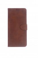 Чехол-книжка для Infinix Note 12 BUSINESS PLUS коричневый - фото