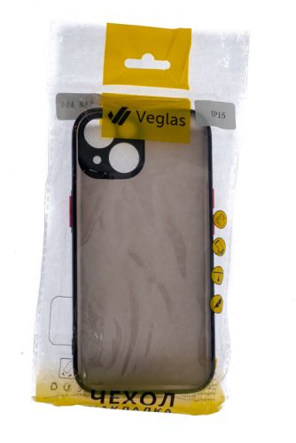 Чехол-накладка для iPhone 15 VEGLAS Fog черный оптом, в розницу Центр Компаньон фото 3