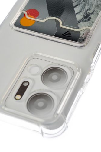 Чехол-накладка для HUAWEI Honor X7A VEGLAS Air Pocket прозрачный оптом, в розницу Центр Компаньон фото 3