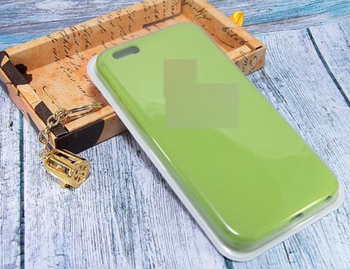 Чехол-накладка для iPhone 6/6S Plus SILICONE CASE закрытый ярко-зеленый (31) - оптовая продажа Чехол-накладка для iPhone 6/6S Plus SILICONE CASE закрытый ярко-зеленый (31) - фото