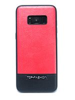 Купить Чехол-накладка для Samsung G950 S8 TOP FASHION Комбо TPU красный блистер оптом, в розницу в ОРЦ Компаньон