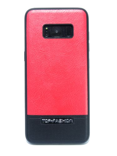 Чехол-накладка для Samsung G950 S8 TOP FASHION Комбо TPU красный блистер оптом, в розницу Центр Компаньон