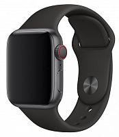 Купить Ремешок для Apple Watch Sport 38/40/41mm Короткий черный (18) оптом, в розницу в ОРЦ Компаньон