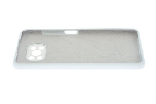 Чехол-накладка для XIAOMI Poco X3 NFC SILICONE CASE OP закрытый белый (9) - оптовая продажа фото 3 Чехол-накладка для XIAOMI Poco X3 NFC SILICONE CASE OP закрытый белый (9) - фото фото 3