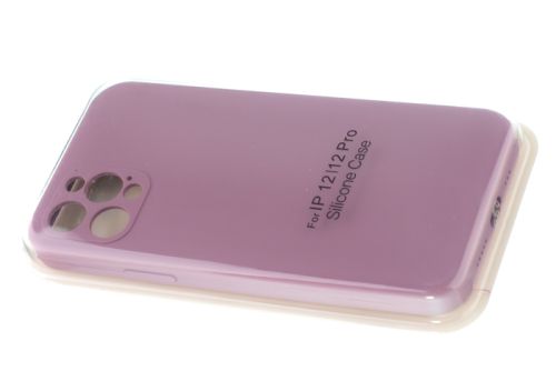 Чехол-накладка для iPhone 12 Pro VEGLAS SILICONE CASE NL Защита камеры лавандовый (62) оптом, в розницу Центр Компаньон фото 2
