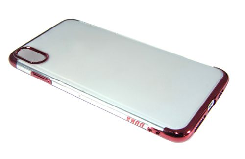Чехол-накладка для XIAOMI Redmi 7A ELECTROPLATED TPU DOKA красный оптом, в розницу Центр Компаньон фото 3