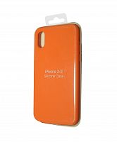 Купить Чехол-накладка для iPhone X/XS SILICONE CASE закрытый оранжевый (13) оптом, в розницу в ОРЦ Компаньон