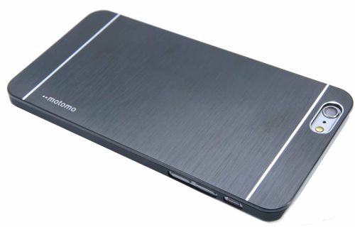 Чехол-накладка для iPhone 6/6S Plus  MOTOMO металл/пластик черный оптом, в розницу Центр Компаньон фото 3