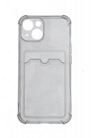 Купить Чехол-накладка для iPhone 14 VEGLAS Air Pocket черно-прозрачный оптом, в розницу в ОРЦ Компаньон