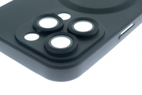 Чехол-накладка для iPhone 14 Pro VEGLAS Lens Magnetic черный - фото фото 3