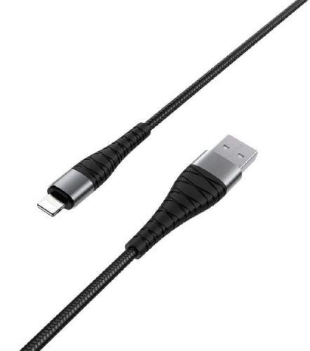 Кабель USB Lightning 8Pin BOROFONE BX32 Munificent 2.4A 0.25м черный - оптовая продажа Кабель USB Lightning 8Pin BOROFONE BX32 Munificent 2.4A 0.25м черный - фото