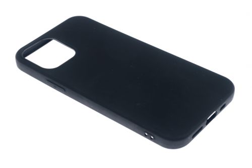 Чехол-накладка для iPhone 12/12 Pro FASHION TPU матовый б/отв черный оптом, в розницу Центр Компаньон фото 2