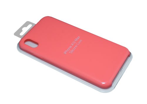 Чехол-накладка для iPhone XS Max SILICONE CASE ярко-розовый (29) оптом, в розницу Центр Компаньон фото 2