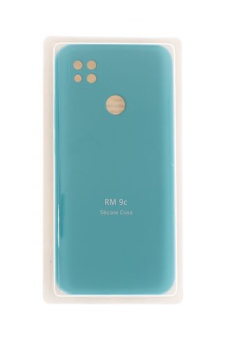 Чехол-накладка для XIAOMI Redmi 9C VEGLAS SILICONE CASE закрытый бирюзовый (2) оптом, в розницу Центр Компаньон