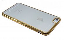 Купить Чехол-накладка для iPhone 6/6S Plus  РАМКА TPU золото оптом, в розницу в ОРЦ Компаньон