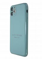 Купить Чехол-накладка для iPhone 11 Pro Max VEGLAS SILICONE CASE NL Защита камеры бирюзовый (21) оптом, в розницу в ОРЦ Компаньон
