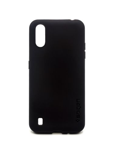 Чехол-накладка для Samsung A015F A01 SPIGEN TPU черный - оптовая продажа Чехол-накладка для Samsung A015F A01 SPIGEN TPU черный - фото